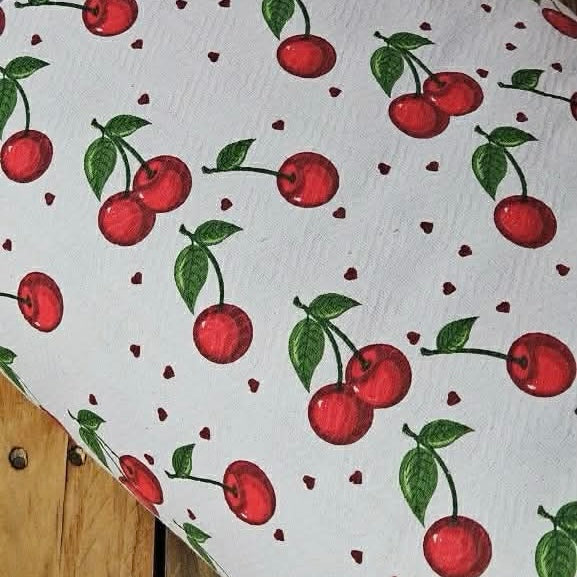 Спален комплект 2 в 1 с памучна завивка - Cherry mood/черешки